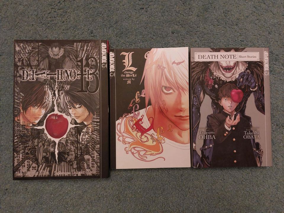 Großes Manga Paket Death Note in Greifswald