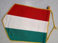 Tischwimpel Tischbanner Ungarn aus DDR Zeiten Schwerin - Altstadt Vorschau