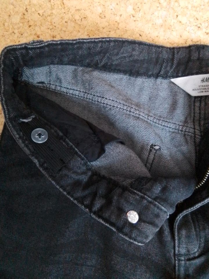 H&M Jeans Hose Jeanshose 146 152 Neu schwarz Mädchen Kleidung in Ibbenbüren