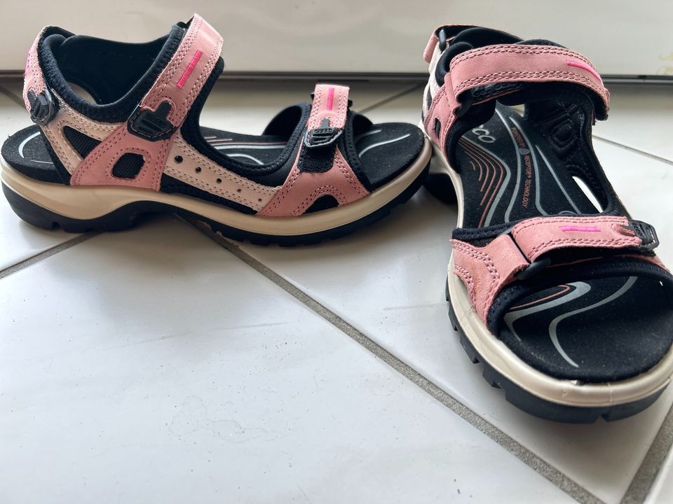 ecco Schuhe pink Sandalen Wander_Schuhe 40 in Leer (Ostfriesland)