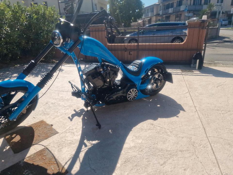 Exclusives Custombike Chopper Harley Davidson  Tausch möglich in Waldenburg