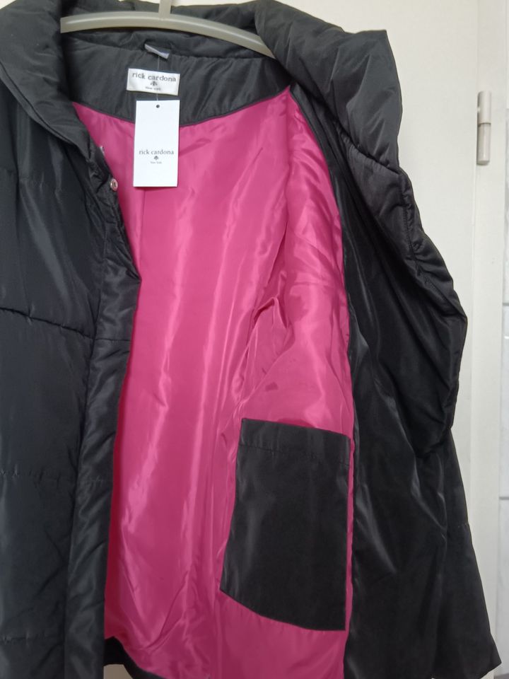 Puffer Jacke Gr 48 Steppjacke NEU schwarz heine ungetragen in Wiesbaden