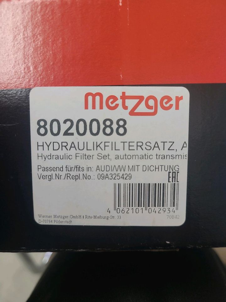 Metzger Hydraulikfilter Satz 8020088 in Alfhausen