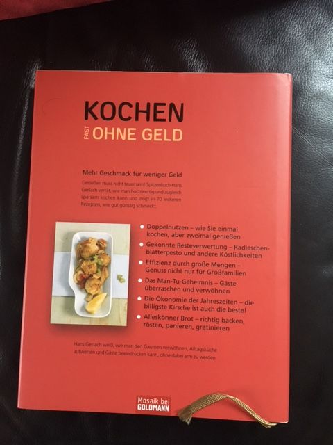 Kochbuch, neu: KOCHEN FAST OHNE GELD in Aschaffenburg