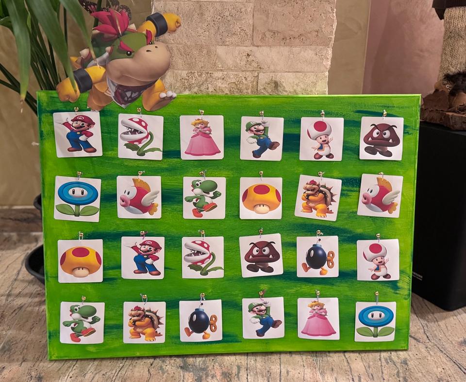 Super Mario Geburtstagsdekoration incl Kostüm und Spiele in Kassel