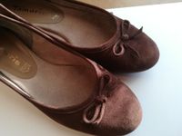 Dunkelbraune Ballerinas Gr. 37,5, Tamaris Dresden - Weixdorf Vorschau