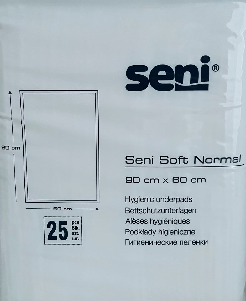 2 Packungen Bett Schutz Einlagen 90x60cm weiß in Wertheim