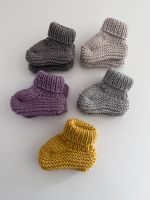 Babysocken gestrickt aus Merinowolle | Geschenk zur Geburt Dithmarschen - Buesum Vorschau