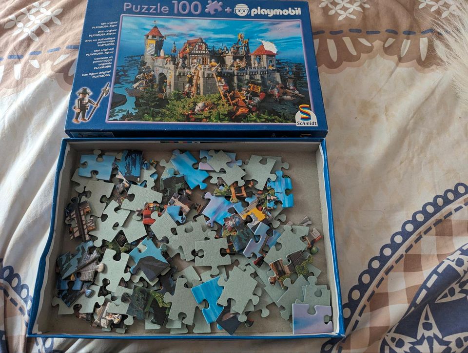 Puzzle Playmobil Burg 100 Teile in Uelzen