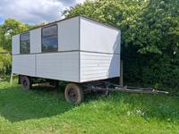 Bauwagen Leutewagen DDR HL 40.43 mit Papieren Anhänger Tiny House Thüringen - Oberheldrungen Vorschau