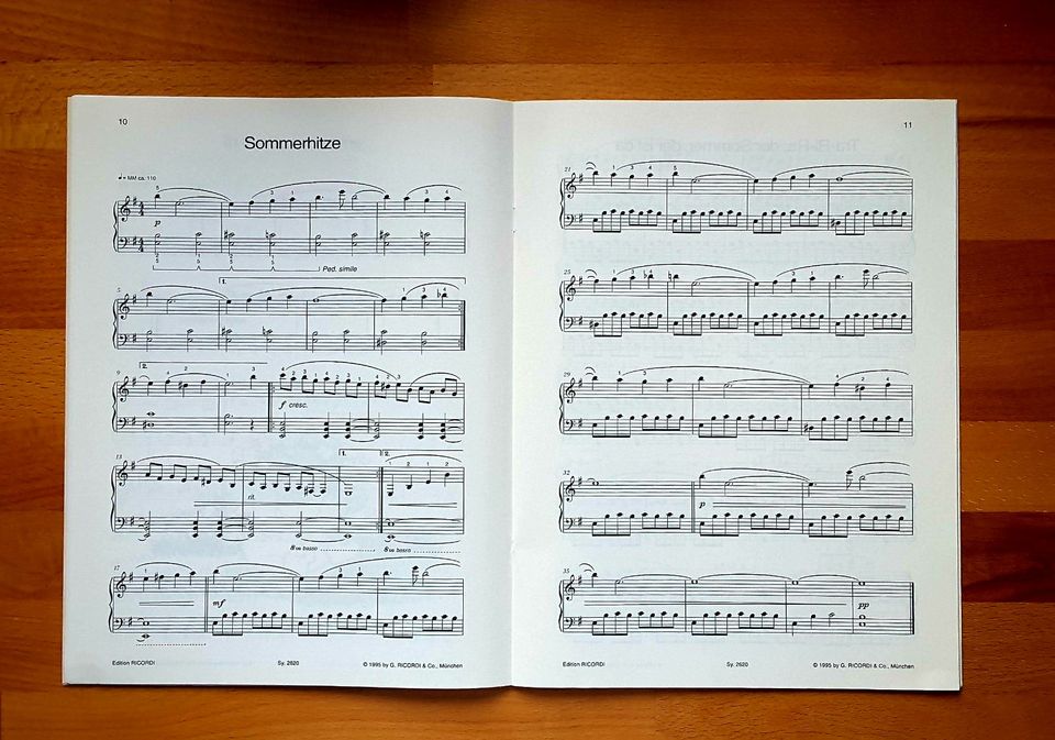 RICO'S TRIP DURCH'S JAHR ~ von Margret Feils, Noten Piano, 1995 in Bad Lausick