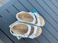 Birkenstock Roma 42 Normal weiß Bayern - Schrobenhausen Vorschau