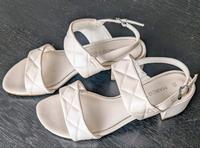 Sandalen,Gr.38 cremeweiß Hessen - Bebra Vorschau