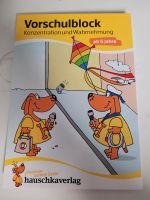 Vorschulblock Konzentration und Wahrnehmung, Hauschkaverlag Baden-Württemberg - Brackenheim Vorschau