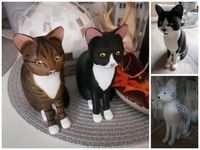 Katze 3D Druck, Deko Shabby Geschenk Niedersachsen - Bad Zwischenahn Vorschau