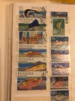 Briefmarken Meerestiere Panama Thüringen - Wutha-Farnroda Vorschau