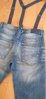 *H&M* Jeans Shorts mit Hosenträger Gr. 164 *NEU* Baden-Württemberg - Waldshut-Tiengen Vorschau