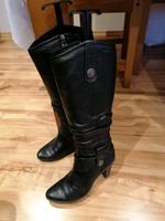 Tamaris Lederstiefel schwarz 38 Bayern - Penzberg Vorschau