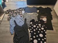 Sommer t-shirt top Paket Größe S / M schwarz gemustert Thüringen - Gotha Vorschau