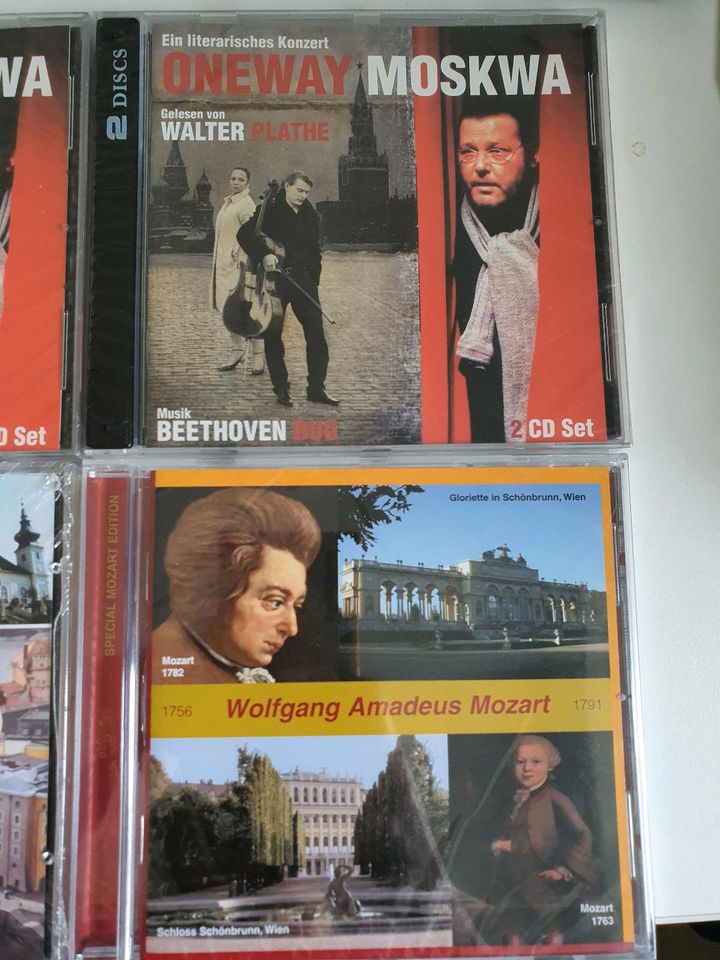 CDs oneway Moskwa Mozart Beethoven die Donauprinzessin in Neustadt in Holstein