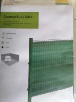 Zaunsichtschutz neu grün oder anthrazit Duisburg - Rheinhausen Vorschau