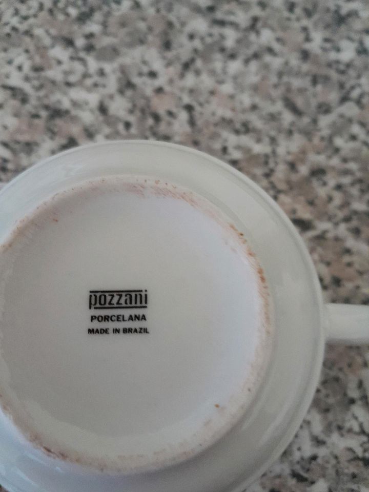 Kaffeetassen Porzellan Made in Brasil in Bärenstein