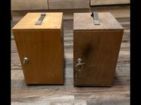 Zwei Stück DDR Holzbox Sachsen-Anhalt - Leitzkau Vorschau