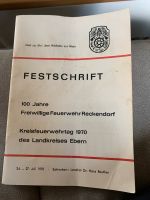 Alte Festschrift Feuerwehr Reckendorf von 1970 Bayern - Reckendorf Vorschau