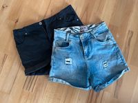 2x Jeans Shorts, Blueeffect, blau, schwarz, Größe 170 Nordrhein-Westfalen - Hennef (Sieg) Vorschau