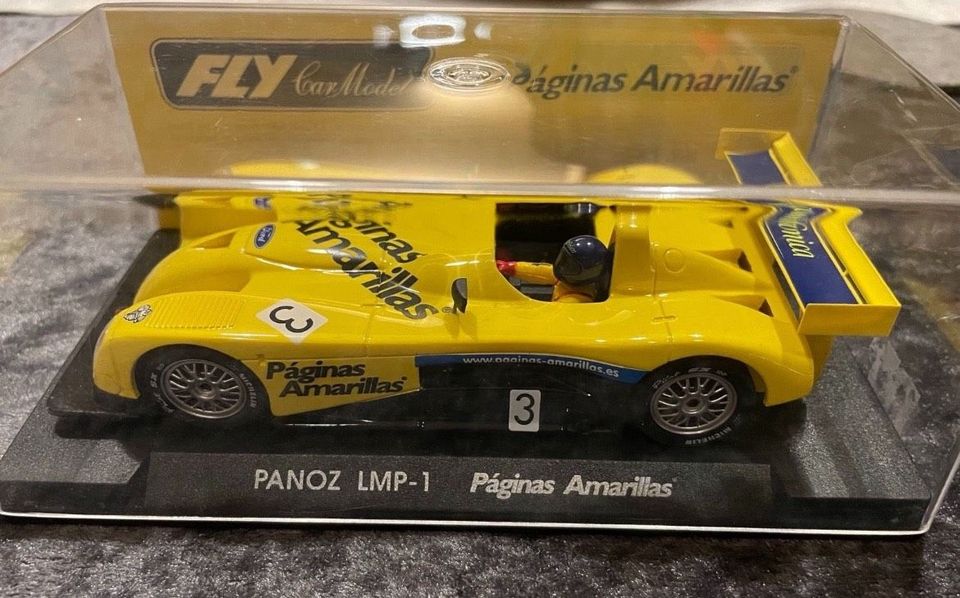 Fly Slotcar 1:32 in OVP - Panoz LMP-1 - Ref. T3 - Carrera SCX in Groß-Umstadt