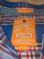 Karo Hemd Bluse Superdry XL eher  M L 38 / 40 Baden-Württemberg - Kirchheim unter Teck Vorschau