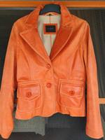 Lederjacke Orange Rosner Gr.38  Nappalader Bayern - Büchenbach Vorschau