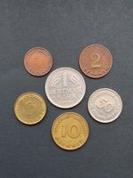 Lot Münzen, BRD 1 Pfennig bis 1 Mark 1950 G Thüringen - Rudolstadt Vorschau