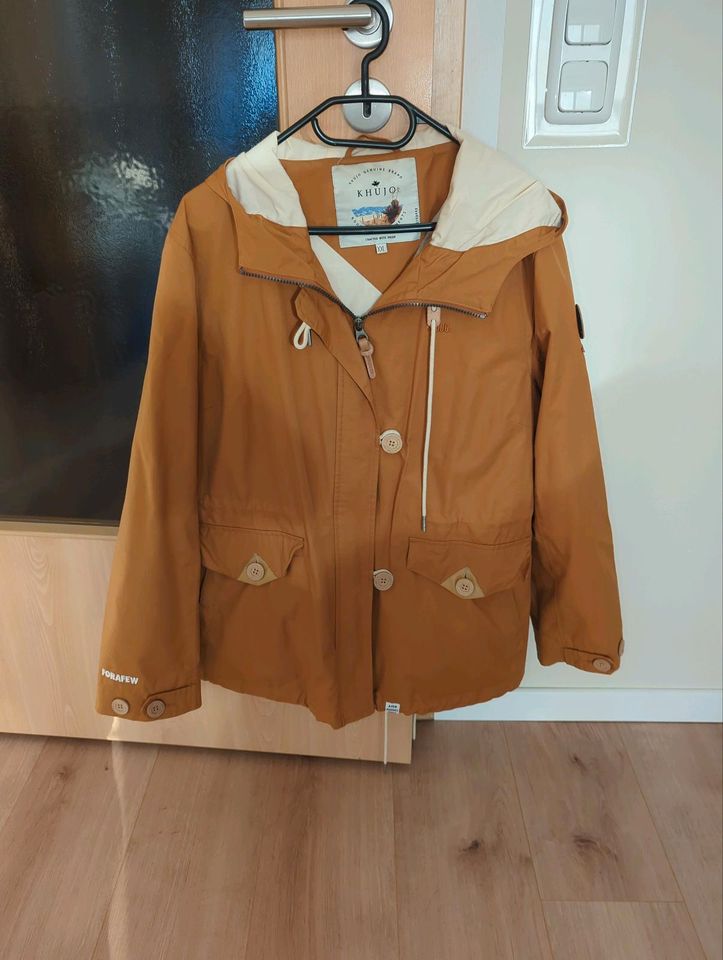 Khujo Jacke Damen Übergang XXL ca Gr.42/44 braun ocker wie neu in Peine