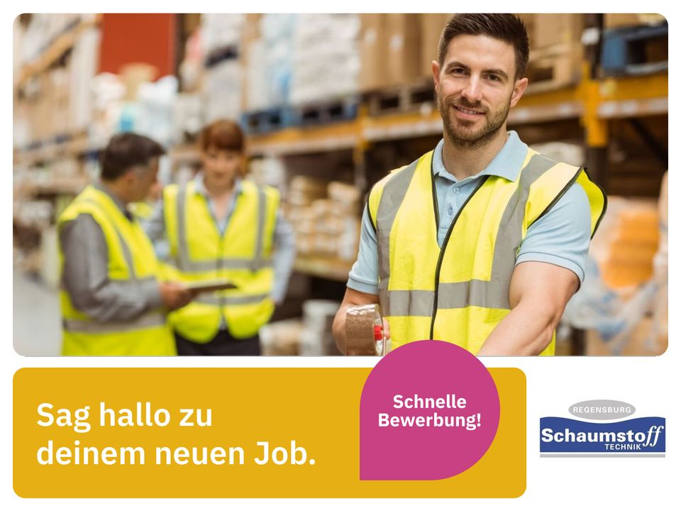 Fachkraft für Lagerlogistik (m/w/d) (Schaumstoff-Technik-Regensburg) *32000 - 36000 EUR/Jahr* in Regensburg Lagerarbeiter Kommissionierer in Regensburg