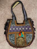 Shopper Schultertasche aus Rajasthan/Indien - handmade Brandenburg - Biesenthal Vorschau