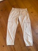 Monari Hose XL 42 Jogpants Cargohose weiß beige neu Nordrhein-Westfalen - Porta Westfalica Vorschau