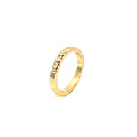 Ring Gelbgold 585 / 14 Karat Brillanten Gr. 56,5 Nr. 5320 Niedersachsen - Peine Vorschau