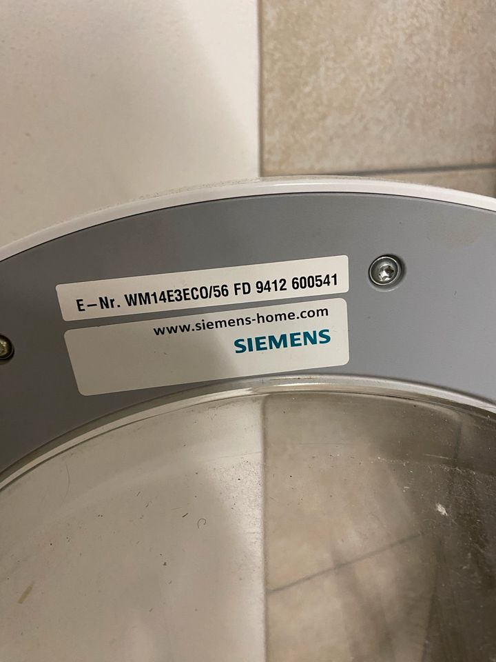Siemens Waschmaschine WM14E3Eco/56 Topzustand in Titting