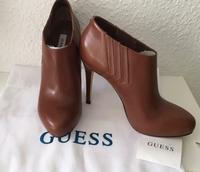 GUESS Damen echt Leder Stiefeletten Stilettos Cognac Gr. 37 Neu Essen - Essen-Borbeck Vorschau
