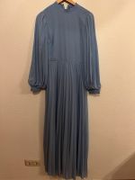 Asos Design Plissee Kleid Maxikleid hellblau langarm Stuttgart - Untertürkheim Vorschau