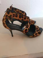 Pumps Gr. 38 High Heels Leo Look neu echt Leder Dortmund - Derne Vorschau