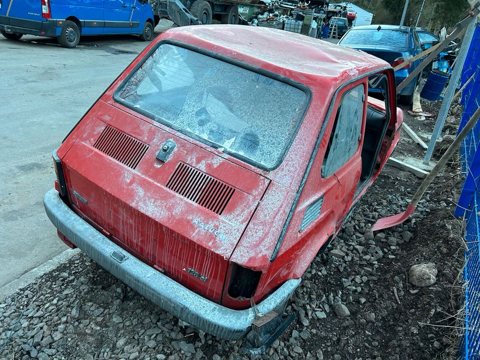 Fiat 126 Maluch Rest Karosse // Teile // Aufbau // in Idar-Oberstein
