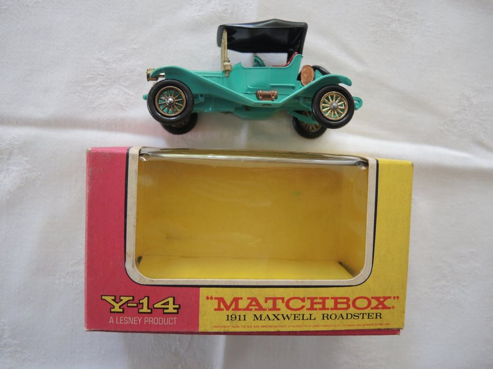 Matchbox Y-14 1911 Maxwell Roaster, neuwertig/OVP in Bad Bodenteich