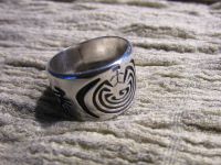 Massiver Ring aus 925 Sterling Silber, Kokopelli, Lebensweg Baden-Württemberg - Wimsheim Vorschau