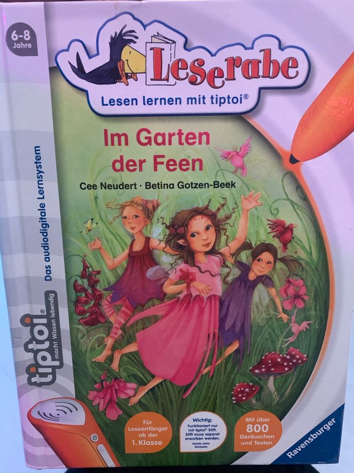 Tiptoi Leserabe im Garten der Feen in Billigheim-Ingenheim