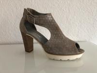 MARIPE Gr. 38,5 Pumps High heels Leder Sandale Sommer Niedersachsen - Lindwedel Vorschau