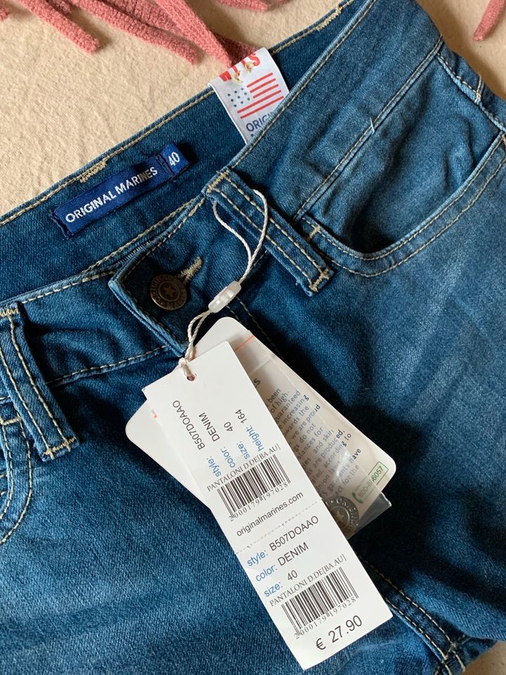 Blaue Jeans von Original Marines, Größe 36/38 in Delingsdorf