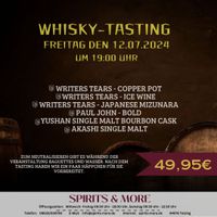 Whisky Tasting Spirits & More Teising 12.07.24 Kr. Altötting - Teising Vorschau