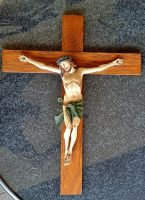 Holzkreuz mit Christuskörper 620x480mm Baden-Württemberg - Mühlhausen-Ehingen Vorschau